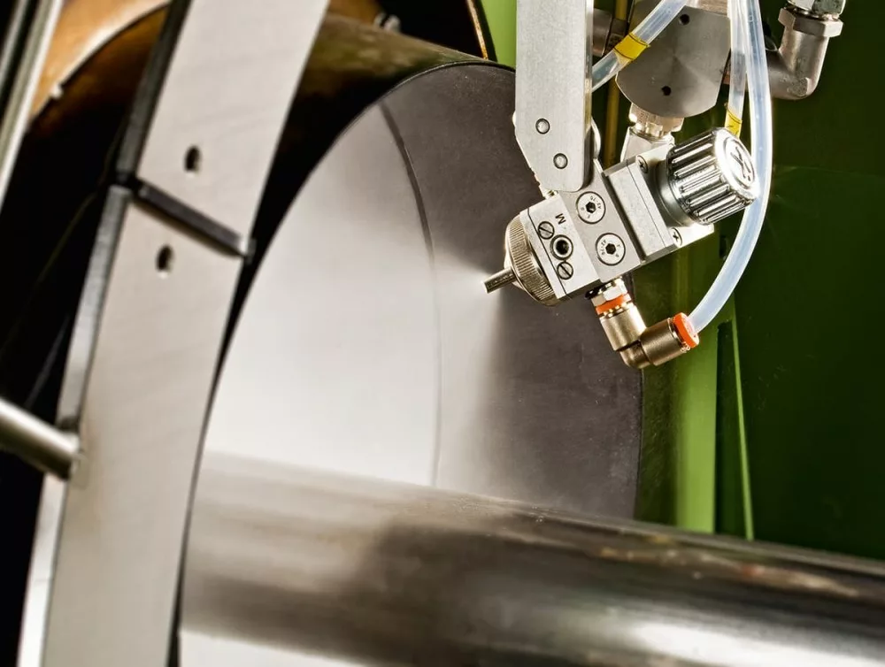 Metallbeschichtung. Venjakob Maschinenbau.