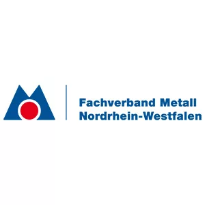 Partnerlogo Fachverband Metall NRW. Venjakob Maschinenbau.