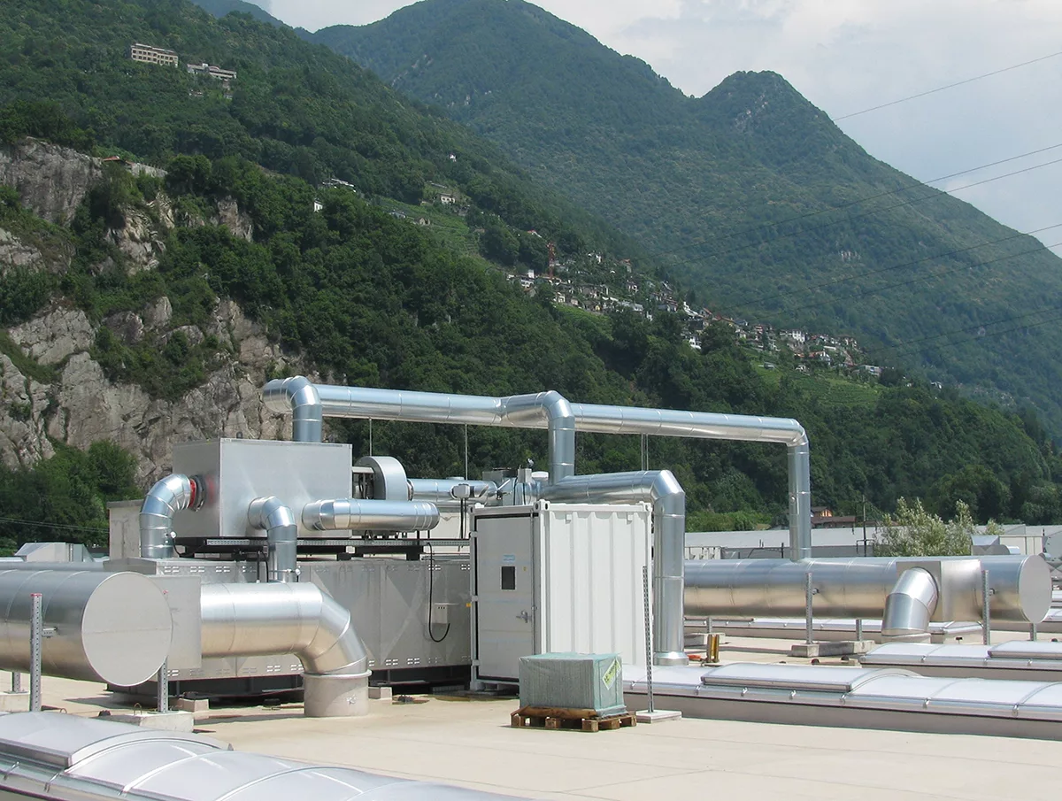 VenClean Air Thermische Verbrennungsanlage Centrotherm. Venjakob Maschinenbau.