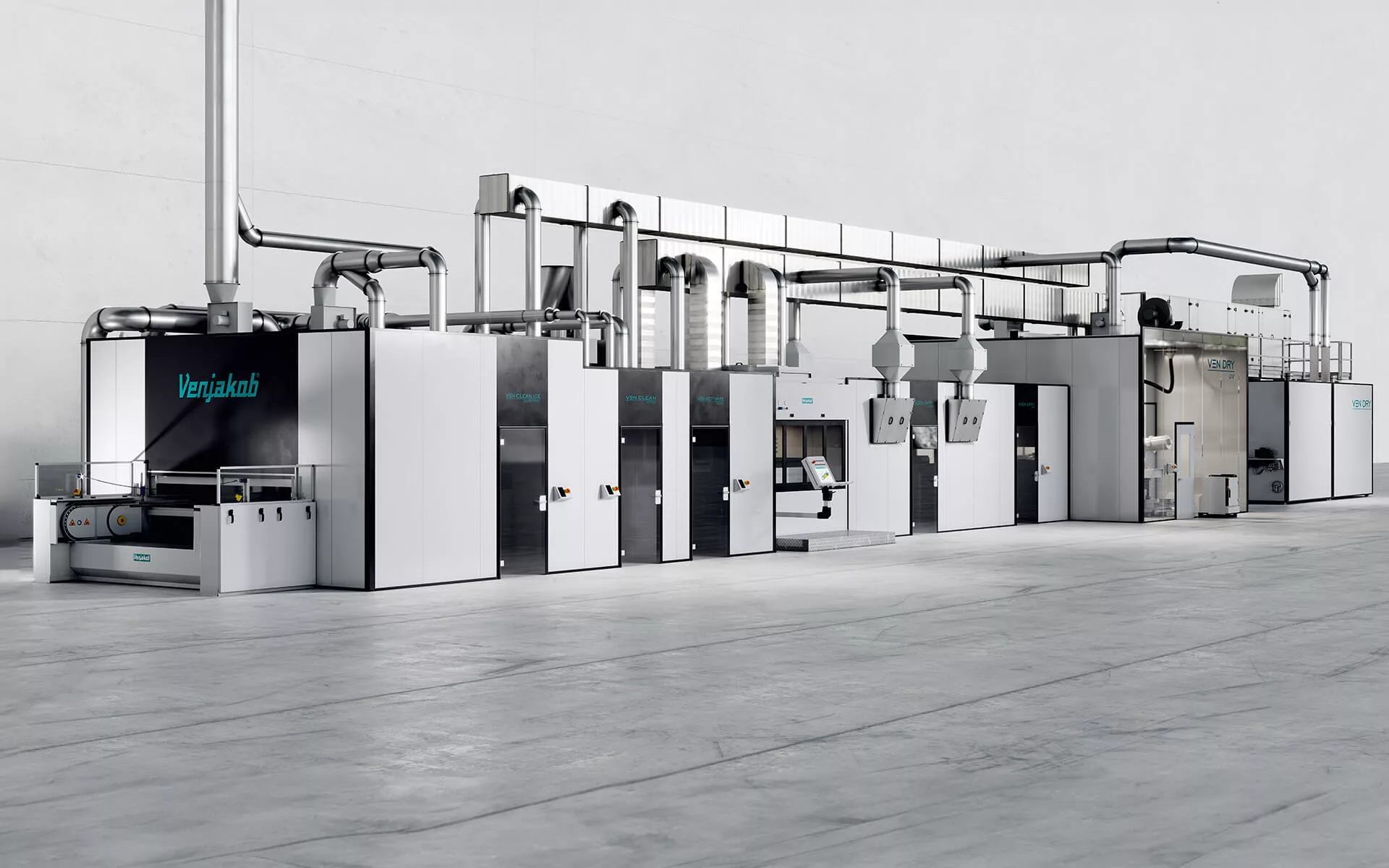 Anspruchsvolle Oberflächen Automobilindustrie. Venjakob Maschinenbau.