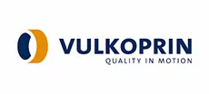 Logo Vulkoprin. Venjakob Maschinenbau.