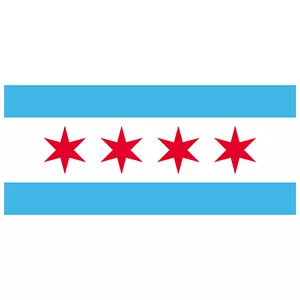 Flagge Chicago. Venjakob Maschinenbau.